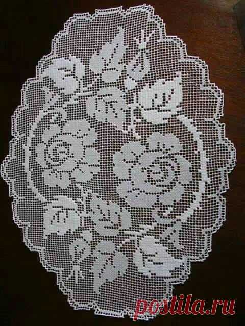 Схемы для филейного вязания