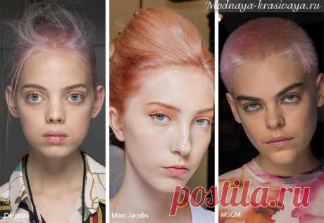 Модный цвет волос 2019 и окрашивание на ярких фото!