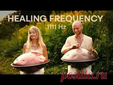 Healing Frequency Meditation (1111 Hz) | 1 hour handpan music | Malte Marten & Lynxk