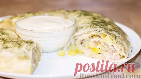 Рецепт: Ханум с мясом и картофелем на RussianFood.com