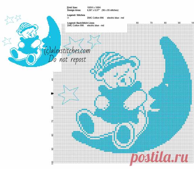 Light-blue-teddy-bear-cross-stitch-pattern.jpg (2000×1751)
