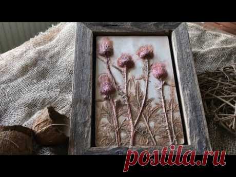 Rustic art by KLEVER/ homedecor DIY