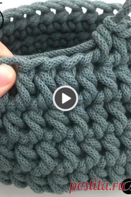 Twist on double crochet video