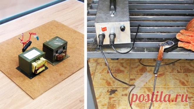 Как сделать сварочный аппарат из трансформаторов микроволновки своими руками