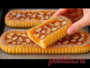 Лучшее печенье от бабушки / Рецепту более 100 лет! Готово всего за 5 минут! Вкусно!