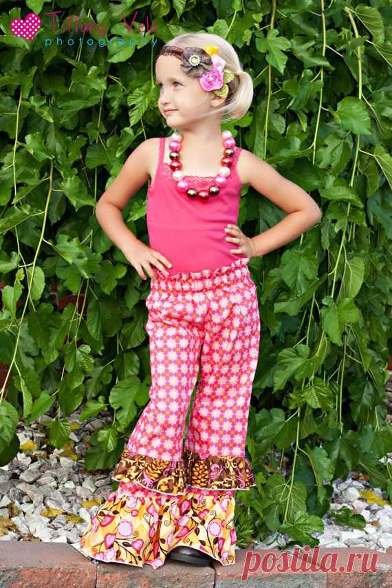 Рябить талии брюки PDF Pattern 0-6 от CreateKidsCouture Алиссы