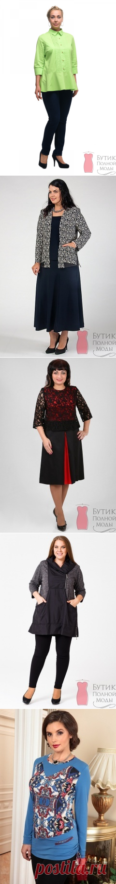 Блузка большого размера 1810004/1