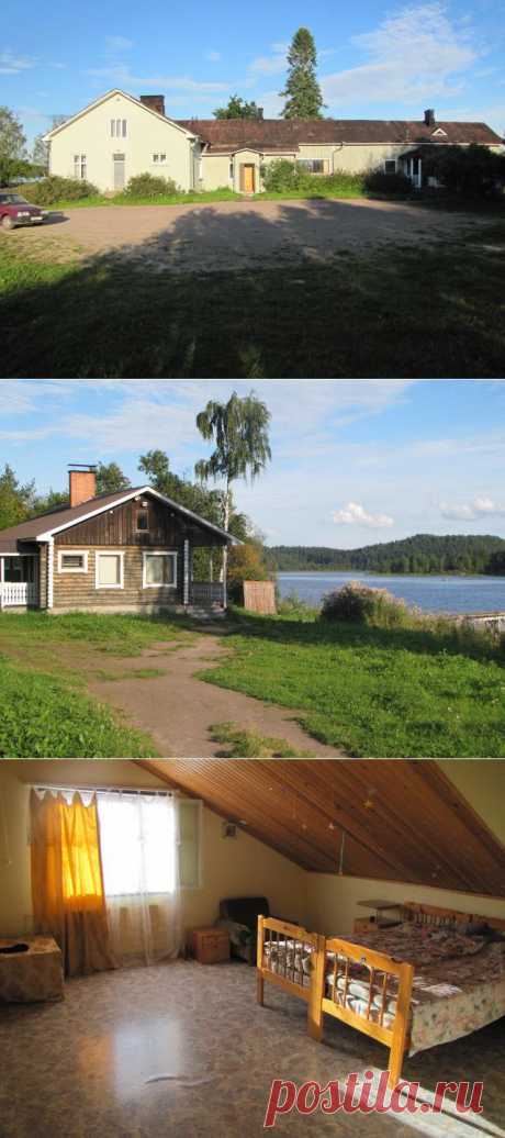 Объявление об отдыхе в Карелии. &amp;mdash; ХИГ