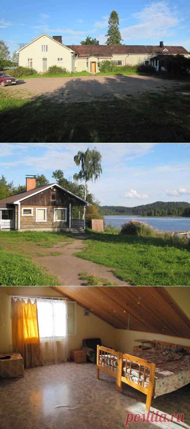 Объявление об отдыхе в Карелии. &mdash; ХИГ