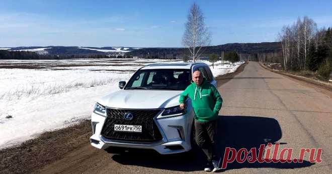 Роскошный Lexus LX 570 . Чёрт побери