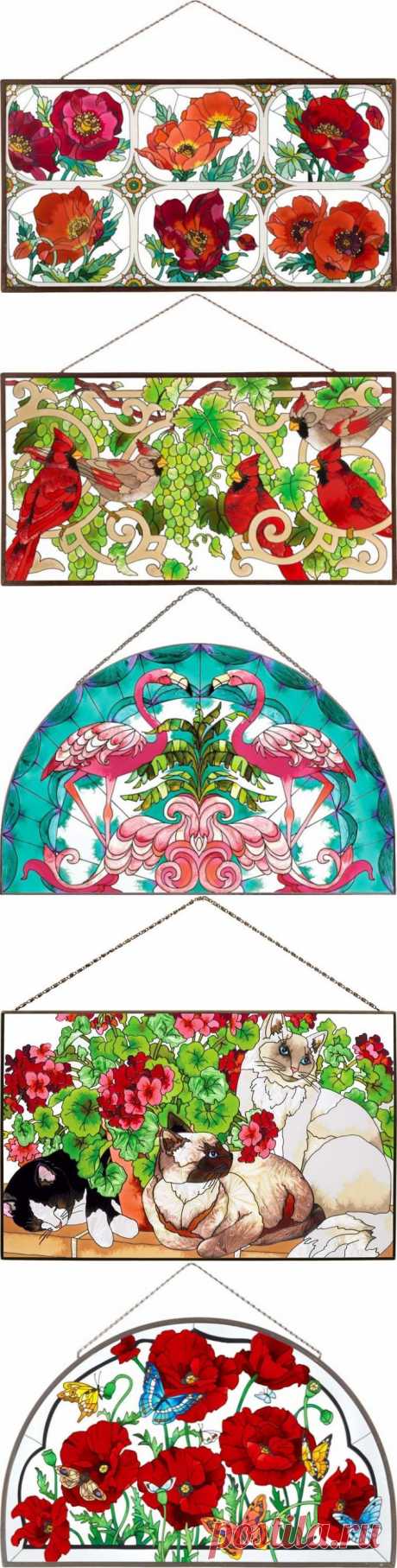 Joan Baker Designs. Витражная роспись