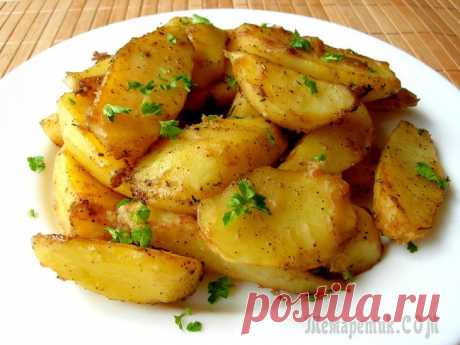 Румяная картошечка в духовке, удачный рецепт для вкусного обеда или ужина