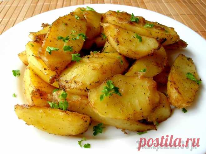 Румяная картошечка в духовке, удачный рецепт для вкусного обеда или ужина