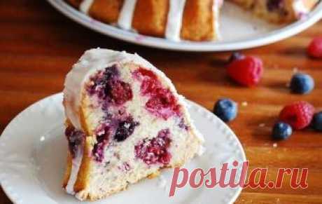 Пирог с замороженными ягодами / Пироги и пирожки / TVCook: пошаговые рецепты c фото