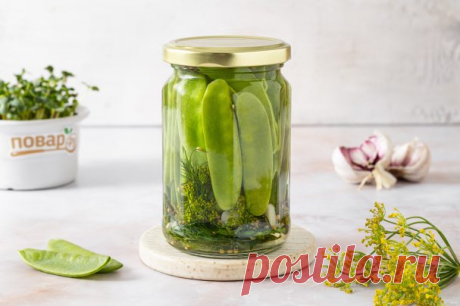 Маринованный зеленый горошек - пошаговый рецепт с фото на Повар.ру