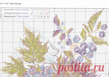 Чудесная вышивка в ожидании осени — DIYIdeas