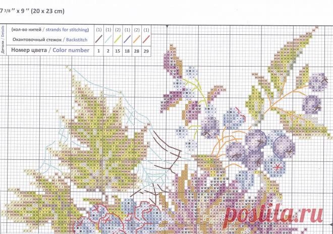 Чудесная вышивка в ожидании осени — DIYIdeas