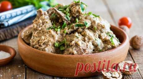 Сациви из курицы по - грузински: пошаговый рецепт с фото