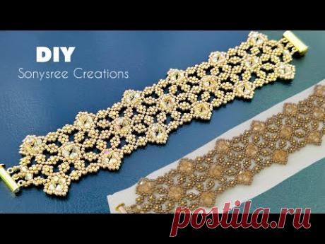 Firework Bracelet || How to Make Beaded Bracelet || Sonysree Creations Beaded Bracelet