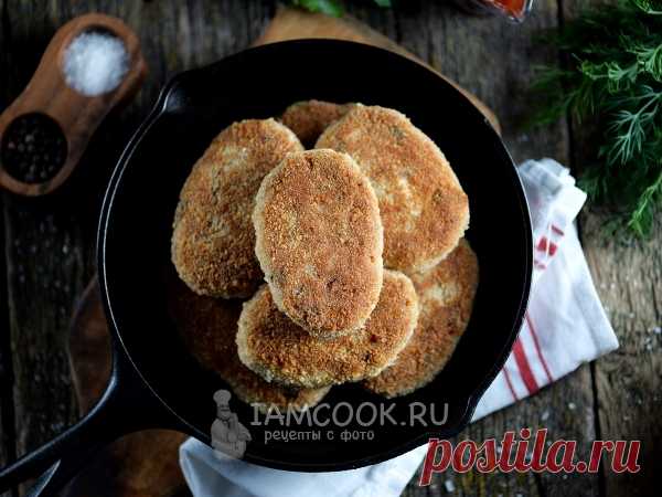 Необычные и очень вкусные рыбные котлеты получаются по этому рецепту.