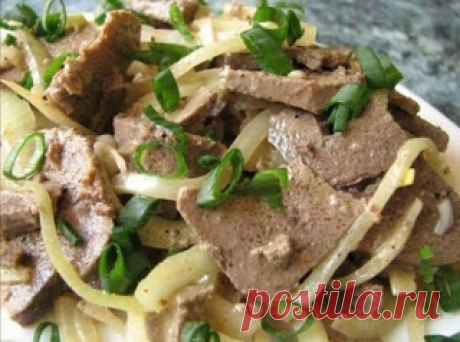 Самые вкусные рецепты: Острая говяжья печень на закуску