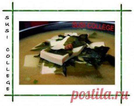 Как приготовить мисо суп с тофу сыром