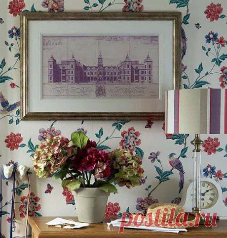 (+1) тема - Цветочные мотивы в интерьере | Интерьер и Дизайн