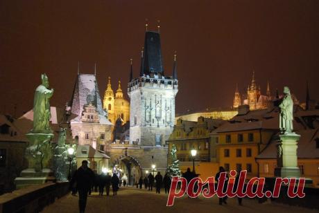 Карлов мост в Праге, Чехия (37 фото)