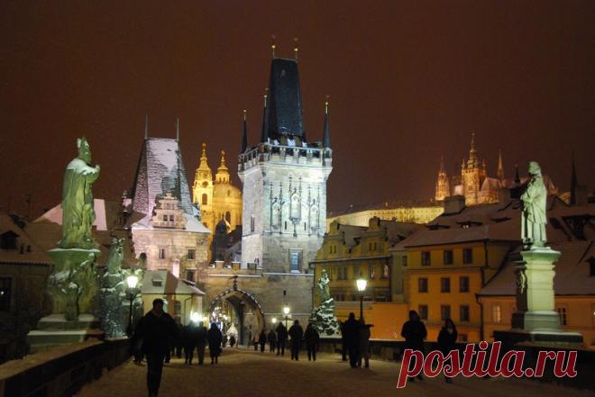 Карлов мост в Праге, Чехия (37 фото)