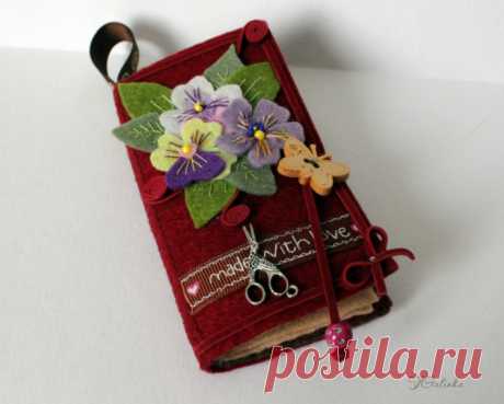 Gallery.ru / Фото #20 - Книжка-игольница из фетра - tgalinka