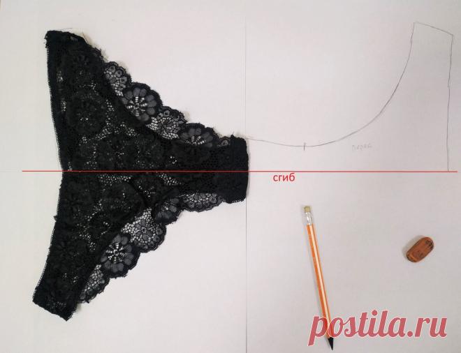 Выкройка трусов женских: как сшить своими руками нижнее белье для начинающих