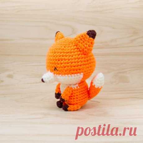 Kito the Fox Amigurumi Crochet Pattern – Snacksies Handicraft
