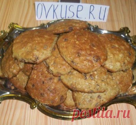 Домашнее овсяное печенье с изюмом, рецепт с фото / Простые рецепты