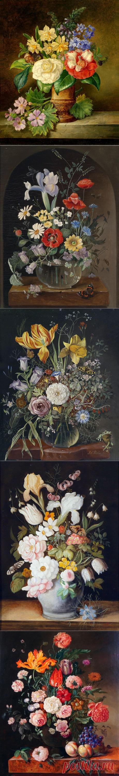 &gt;Franz Xavier Petter | Классический натюрморт.