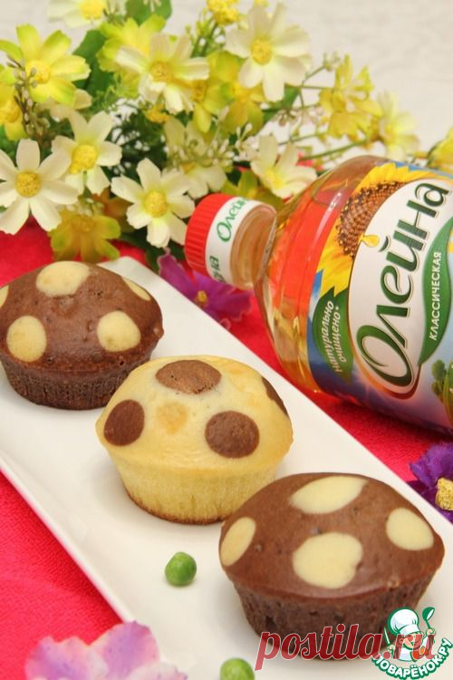 Кексики "В горошек"