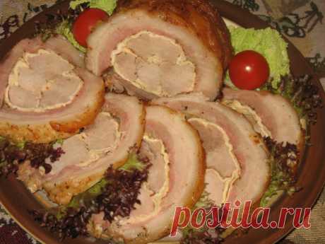 Мясной рулет Украинский