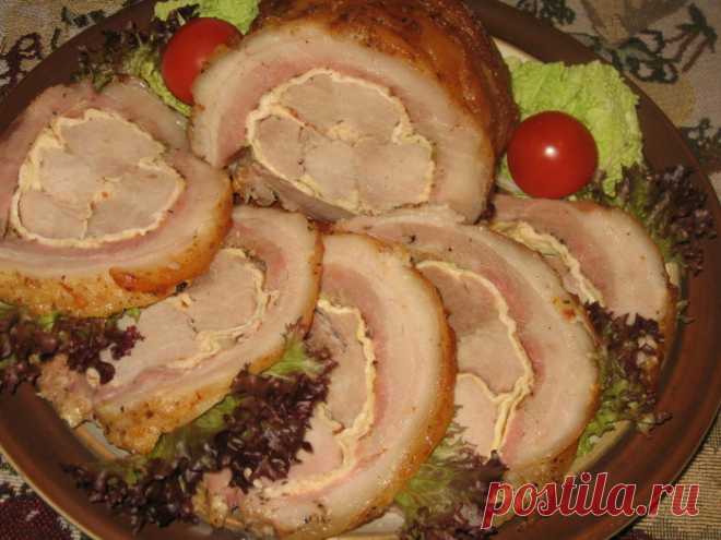 Мясной рулет Украинский