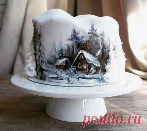 10 зимних тортов, которые достойны восхищения⛄️ | 🍰Пирогеево | Яндекс Дзен