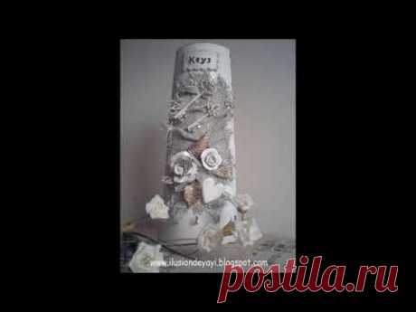 Mais de 70 ideias de telhas decoradas - YouTube