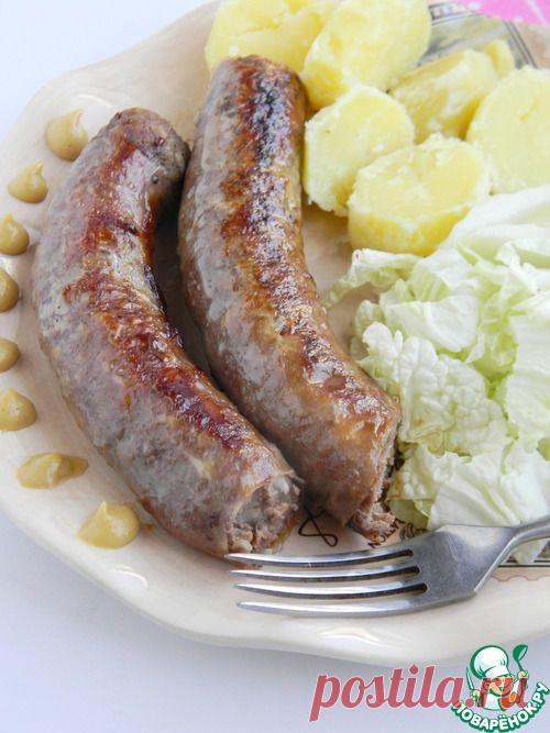 Домашние колбаски с сыром и грибами - кулинарный рецепт