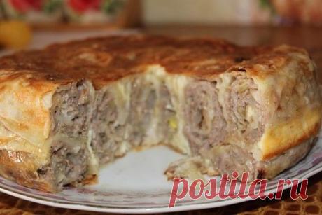 Пирог &quot;Лаваш в заливке&quot;.

Ингредиенты:

лаваш тонкий - 1 упак.;
Показать полностью…