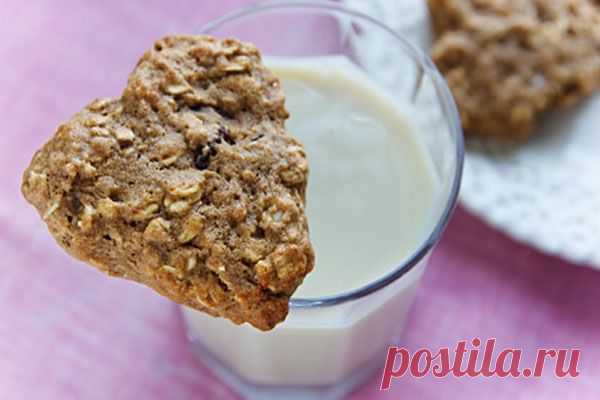 Печенье из овсяных хлопьев без муки