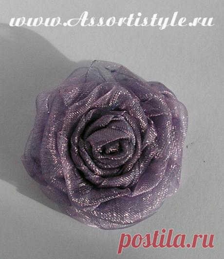 Цветы из лент | Записи в рубрике Цветы из лент | Дневник valirossi