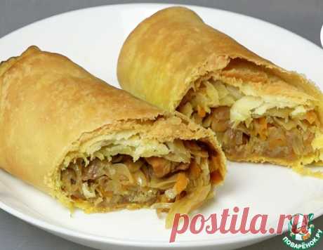 Рулетики с капустой и мясом &quot;Любимые&quot; – кулинарный рецепт