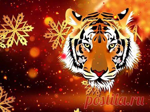 Как встречать Новый 2022 год Тигра: приметы
