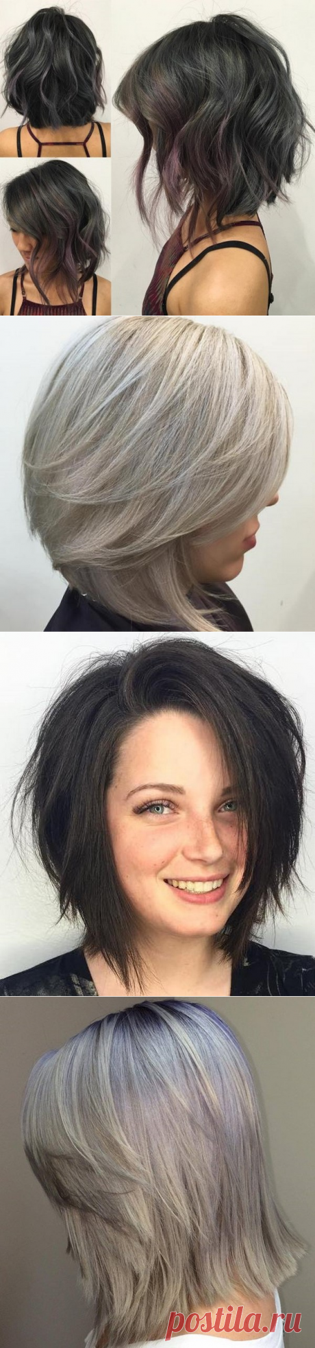 Модные женские стрижки боб на средние волосы 2017-2018 – фото новинки