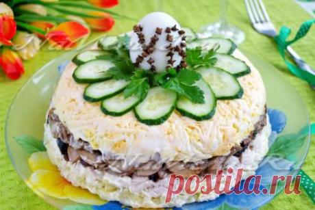 Пасхальный салат: рецепт с фото