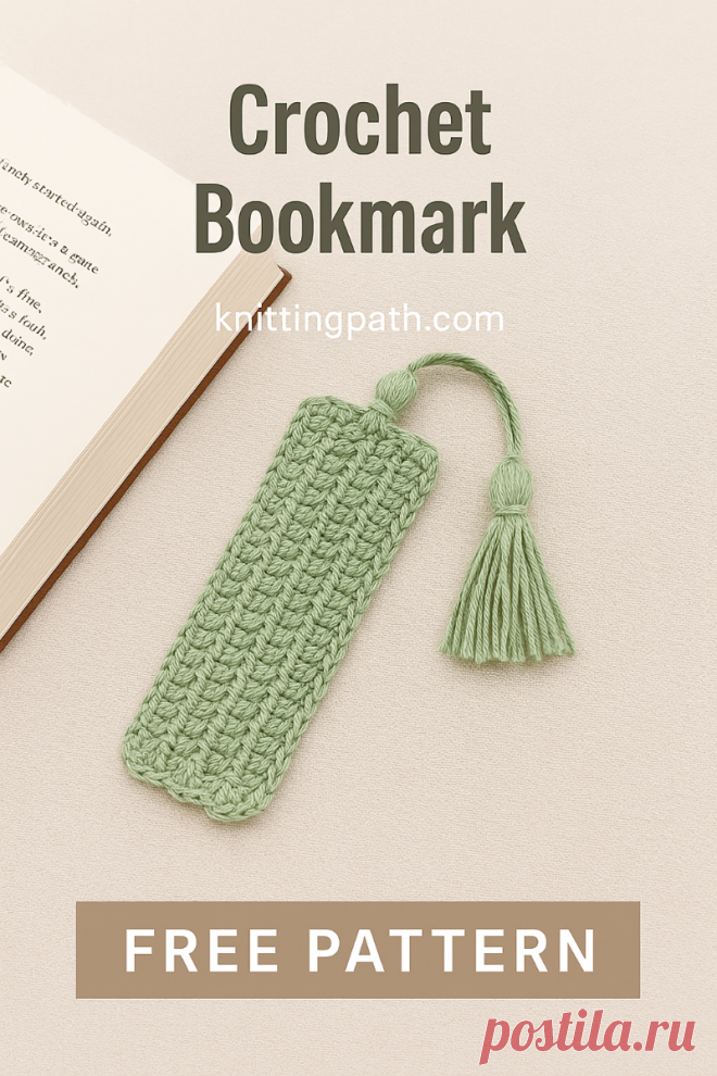 Crochet Bookmark with Tassel