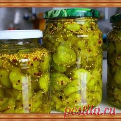 Что приготовить из больших огурцов на зиму