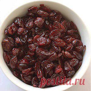 Сушеная клюква в бренди